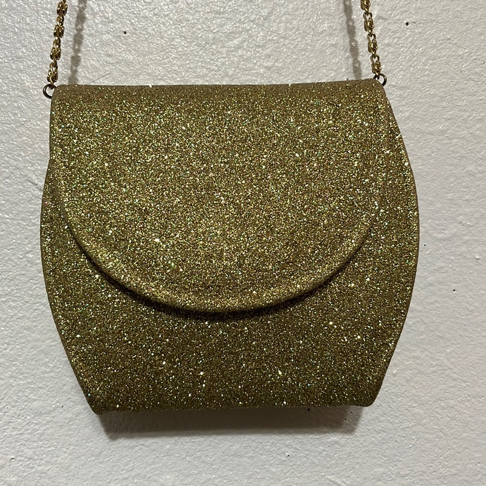 Brand new gold purse